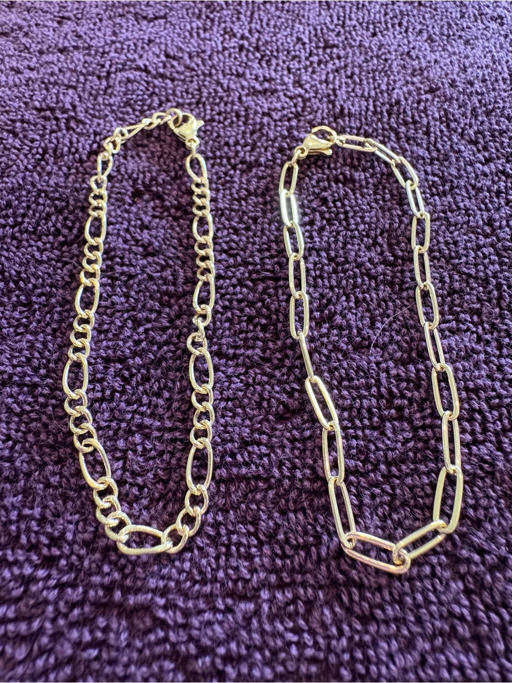 Gold Link Chain Bracelets - Women Jewelry